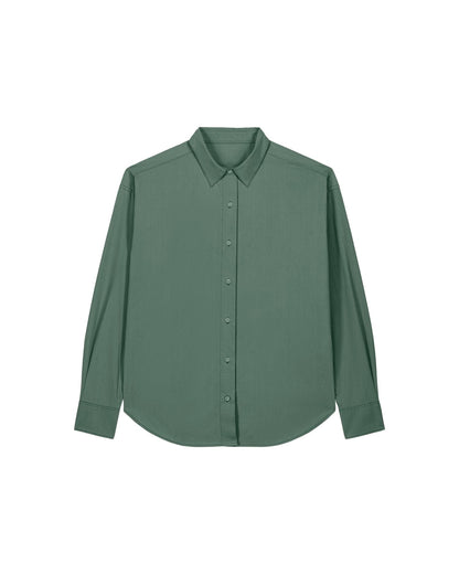 Stanley/Stella Shirt G. Dyed Green Bay / XS Worker