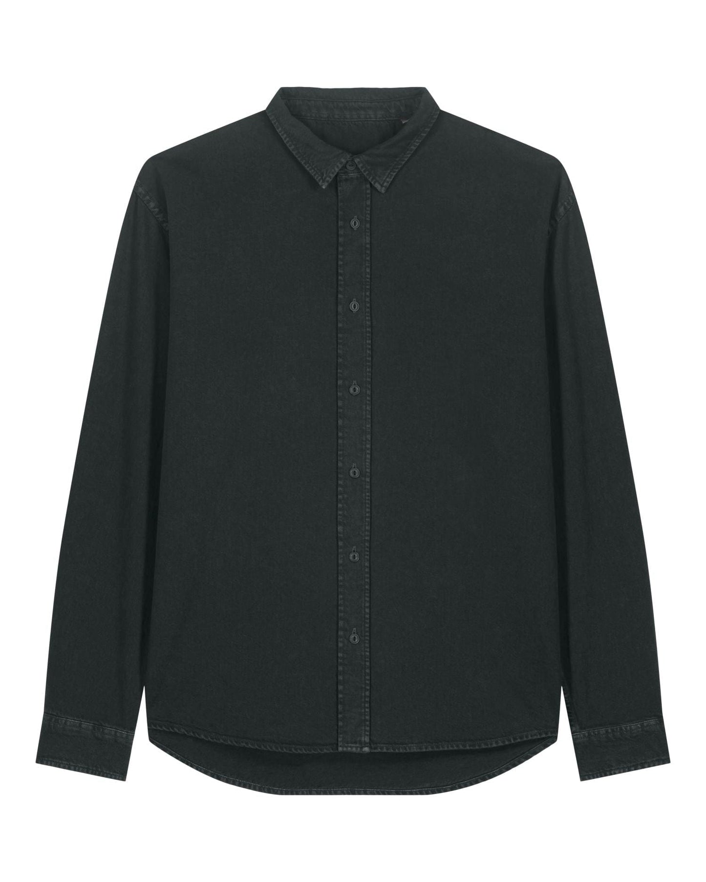 Stanley/Stella Shirt G. Dyed Black Rock / XS Worker