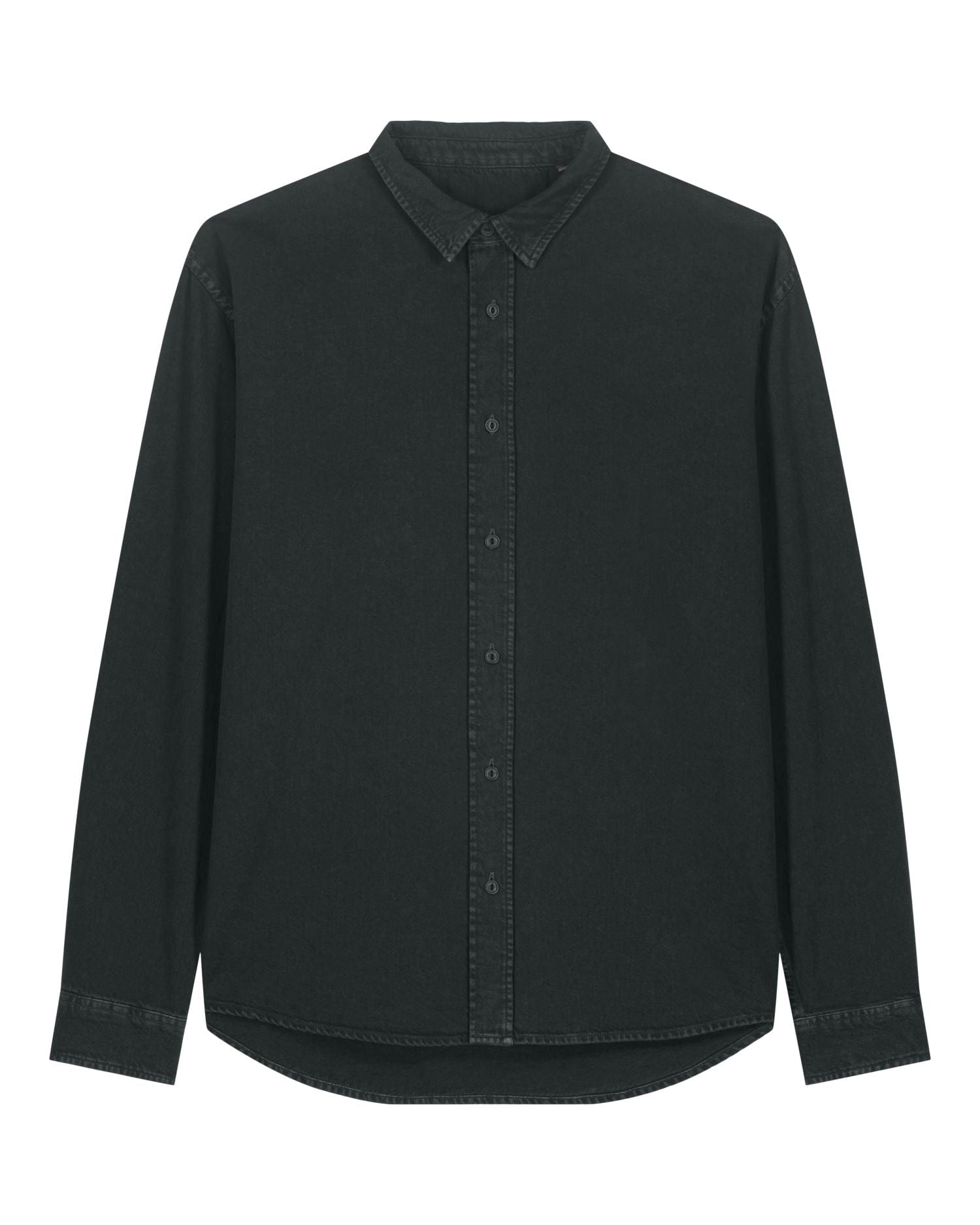 Stanley/Stella Shirt G. Dyed Black Rock / XS Worker