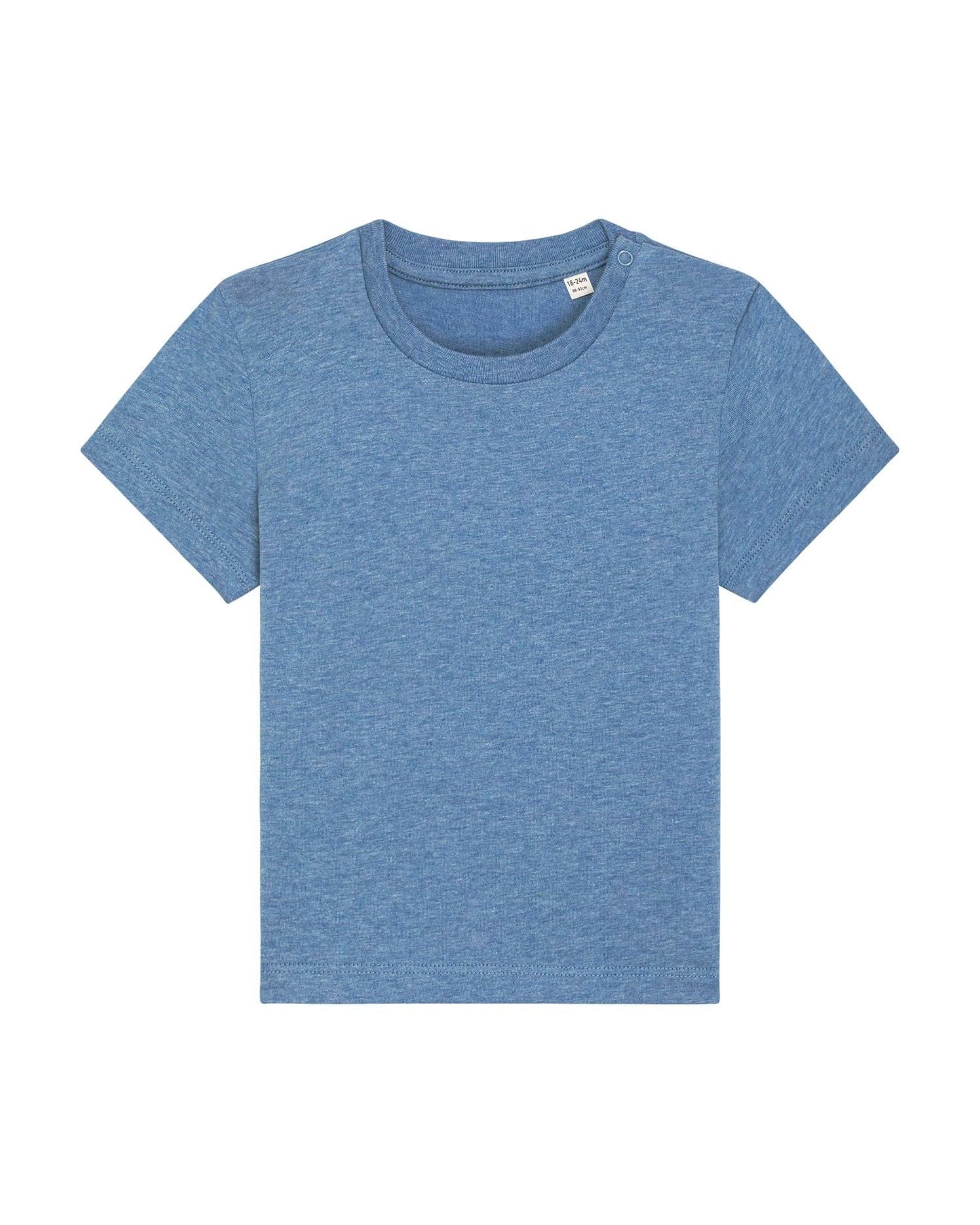 Stanley/Stella T-Shirt Mid Heather Blue / 0-6 m/56-68cm Baby Creator
