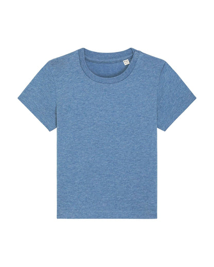 Stanley/Stella T-Shirt Mid Heather Blue / 0-6 m/56-68cm Baby Creator