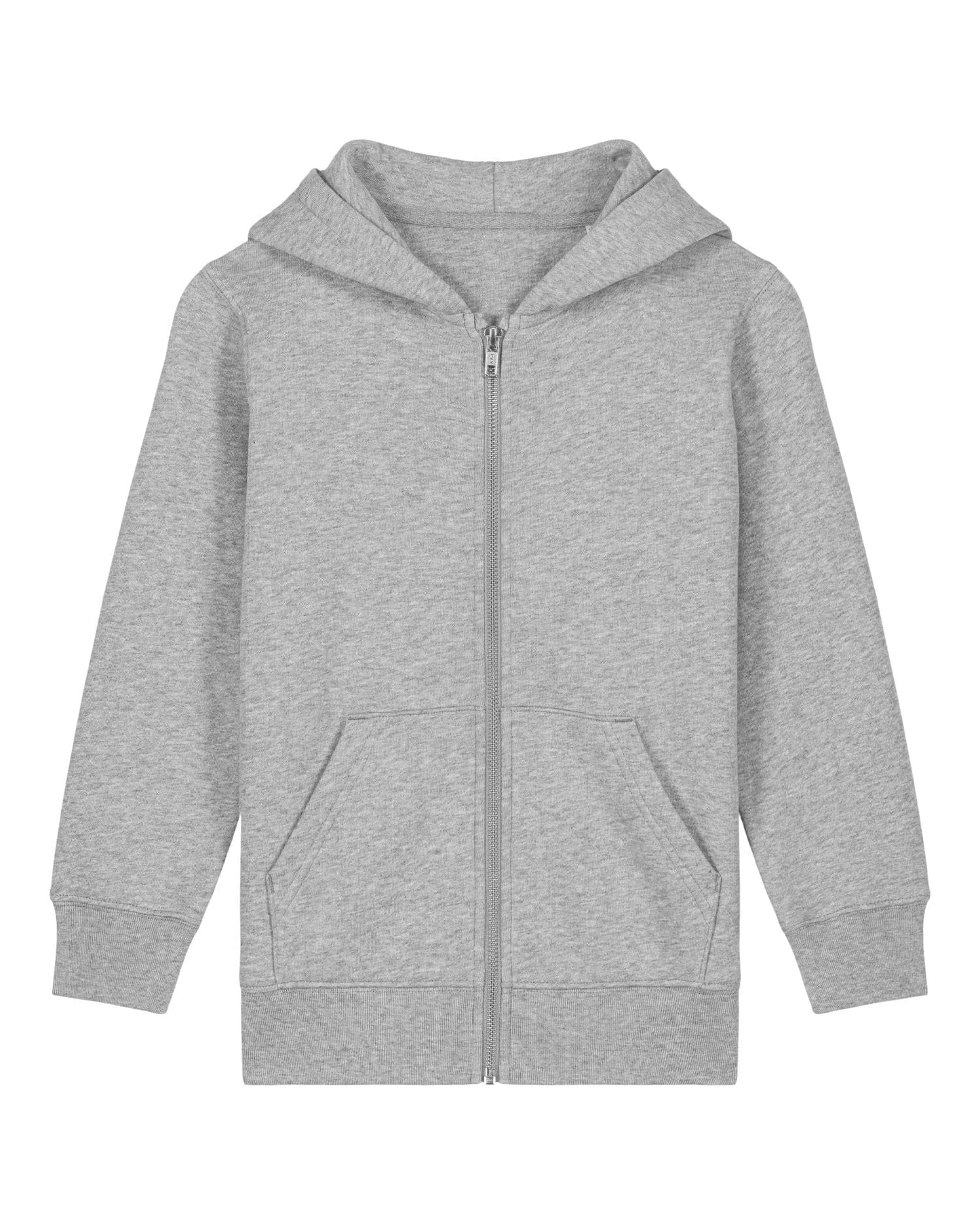 Stanley/Stella Zip-Thru Heather Grey / 12-13/152-158cm Mini Cultivator 2.0